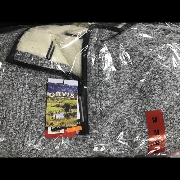 Mens Fleece Sherpa 1/4 Zip Pullover Sweater Shirt - Picture 10 of 16